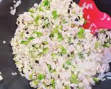 フライパンひとつで夏野菜のガパオ風ライス作り方5写真
