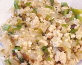 フライパンひとつで夏野菜のガパオ風ライス作り方7写真