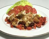 ヘルシー鶏ムネ肉のチキンオーバーライス作り方10写真