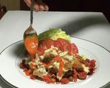 ヘルシー鶏ムネ肉のチキンオーバーライス作り方12写真