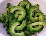 ゴーヤチャンプル風豚肉炒め。作り方1写真