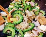 ゴーヤチャンプル風豚肉炒め。作り方8写真