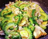 ゴーヤチャンプル風豚肉炒め。作り方10写真