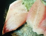 焼き魚●ブリ切り身の塩バターソテー作り方1写真