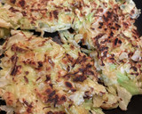 ほぼキャベツ！キャベツ焼きお好み焼き風作り方4写真
