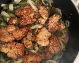 残り物カツで中華風ゴーヤカツとじ丼作り方9写真