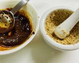 サツマイモの胡麻味噌和え　砂糖不使用作り方2写真