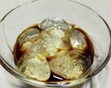 黒蜜いらず♪片栗粉でみたらし風わらび餅作り方8写真