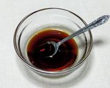 黒蜜いらず♪片栗粉でみたらし風わらび餅作り方1写真