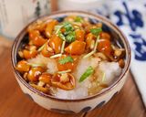 夏の副菜②冷た～い☆なめこおろしポン酢作り方4写真