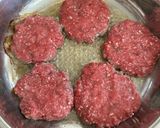 牛100%の簡単パテで自家製バーガー作り方4写真