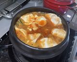 タデギ使ってキムチ無しの旨旨純豆腐作り方8写真