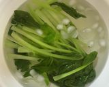 めんつゆだけ♪簡単！小松菜のおひたし作り方3写真
