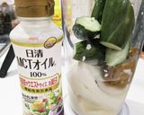 暑い日のきゅうりとお豆腐の和風スムージー作り方1写真