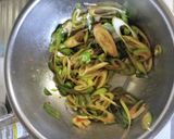 豆板醤ネギ厚揚げ作り方3写真