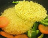 ラ王アレンジレシピ●夏野菜盛り作り方1写真
