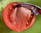 トマトの肉詰め作り方4写真
