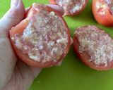 トマトの肉詰め作り方8写真