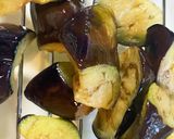 揚げナスとトマトのサラダ作り方1写真