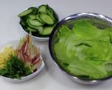 さば味噌缶のサラダ仕立て作り方2写真