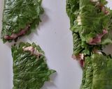 豚コマとミョウガで♪夏の大葉はさみ揚げ作り方4写真