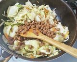 カップヌードル謎肉で八宝菜作り方8写真