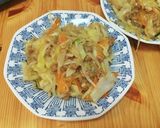 カップヌードル謎肉で八宝菜作り方11写真