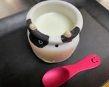 高麗人参の粉末入りミルクプリン作り方6写真
