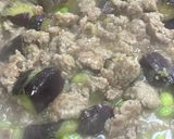 ナスとゴロゴロひき肉のコク旨味噌炒め🍆作り方6写真