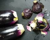 簡単！茄子味噌風☆旨辛ニラだれ炒め作り方1写真
