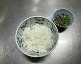 花穂紫蘇ご飯作り方3写真