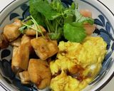 鶏胸肉の照焼親子丼作り方7写真