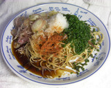 無添加　みょうがと葱の七味おろしパスタ作り方13写真