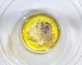 夏らしいスイカとトマトの冷製パスタ作り方2写真