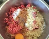 サワークリームビーフハンバーグ作り方3写真