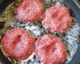 サワークリームビーフハンバーグ作り方8写真