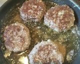 サワークリームビーフハンバーグ作り方10写真