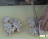 蒸しなすと豚肉のパワーサラダ作り方3写真