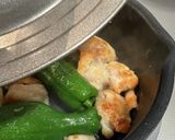 お弁当おかず！時短！鶏とピーマン照り焼き作り方2写真