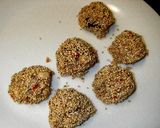 お豆入り胡麻肉団子作り方2写真