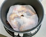 赤酢でまろやか♪手羽先の赤酢醤油煮作り方4写真
