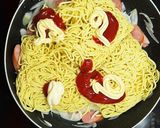 老舗ナポリタンの味！中華麺で簡単に作り方4写真