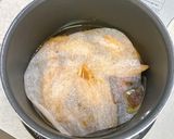 赤酢でまろやか♪手羽先の赤酢醤油煮作り方5写真