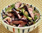 しば漬の雑穀米&もち麦&白米のお握り♫作り方6写真