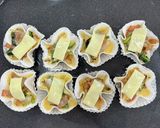 簡単！餃子の皮を使った豆乳キッシュ作り方6写真