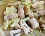 さっぱりヘルシーなモツの煮込み作り方5写真