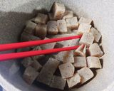 こんにゃく&冷凍ごぼうの簡単炒め作り方4写真