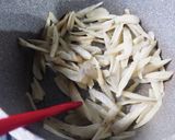 こんにゃく&冷凍ごぼうの簡単炒め作り方6写真