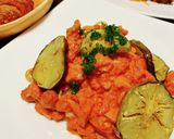 泉州水茄子のトマトクリームパスタ作り方11写真