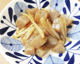 こんにゃく&冷凍ごぼうの簡単炒め作り方10写真